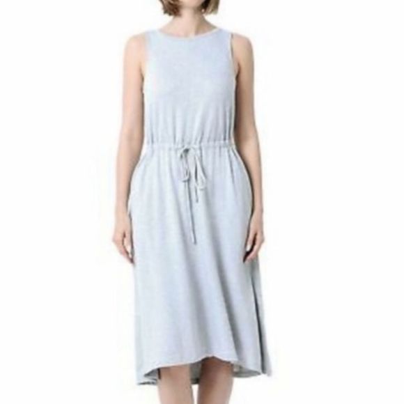 The Limited Dresses & Skirts - {The Limited} Gray Tie Casual Dress Sz M